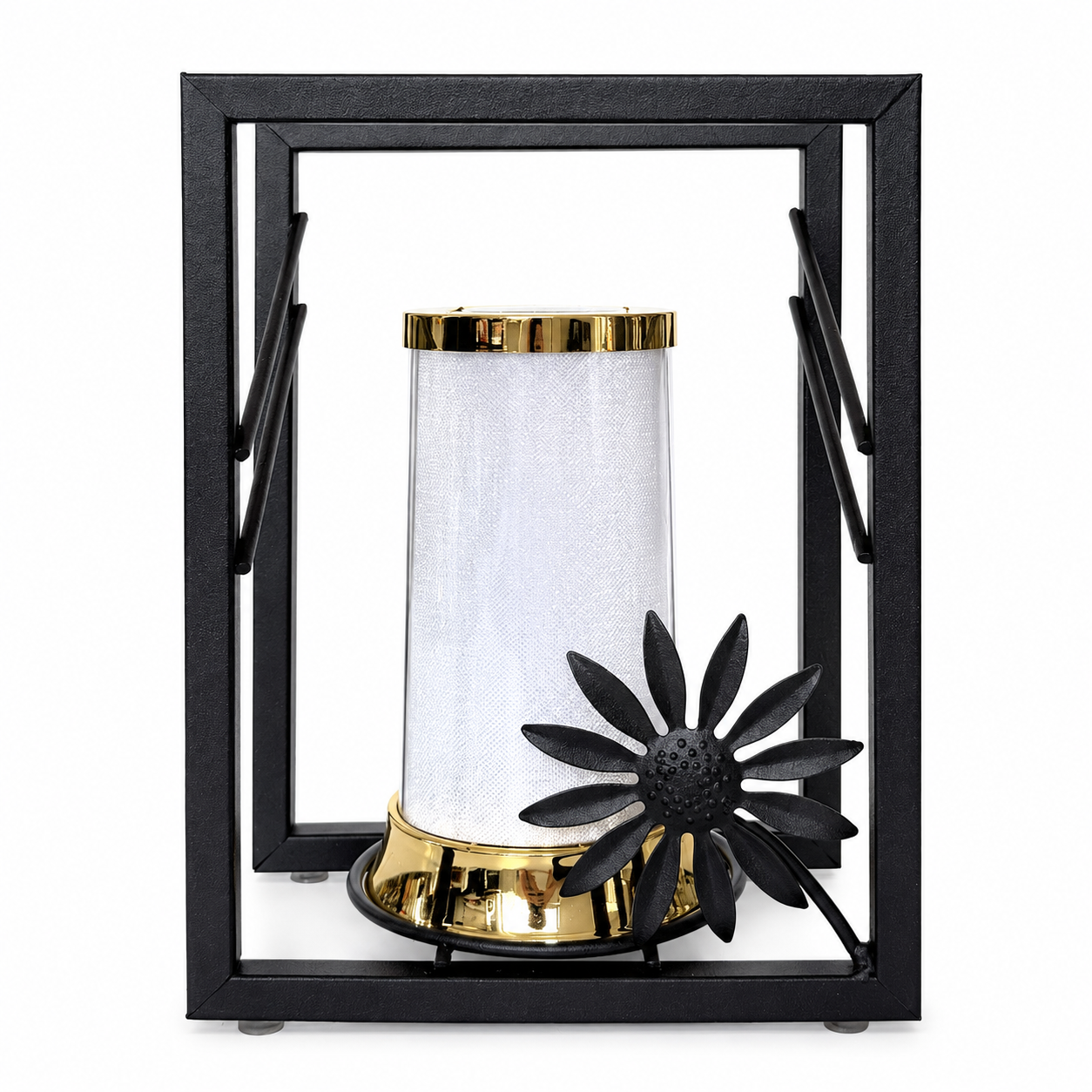 Znicz Solarny Ramka Flos 24cm - obrazek 2